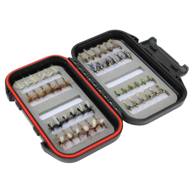 Killer Kebari Tenkara Fly, size 12 | Black | Qty. 6 | Wild Water Fly Fishing